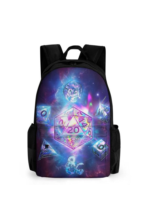 DND Dungeons And Dragons Backpacks 16 Inch Travel Laptop Backpack Lightweight Bookbags Casual Daypack