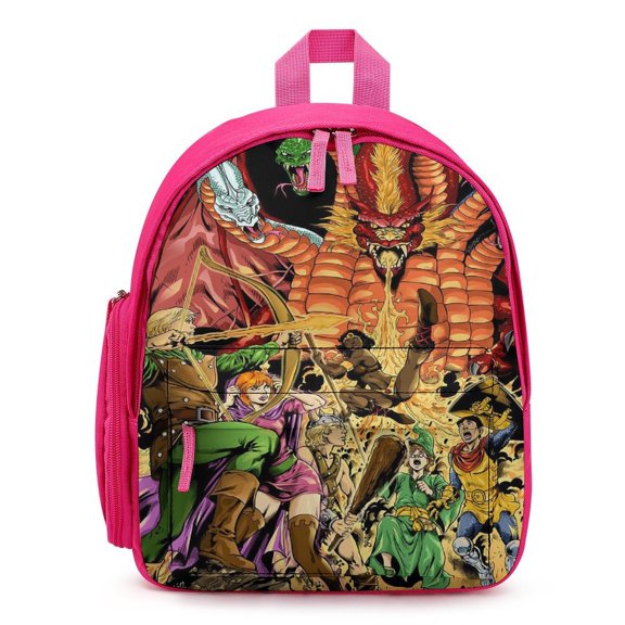 DND Dungeons And Dragons Backpacks Lightweight Bookbags Casual Daypack For Travel Hiking Work