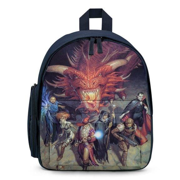 DND Dungeons And Dragons Backpacks Lightweight Bookbags Casual Daypack For Travel Hiking Work