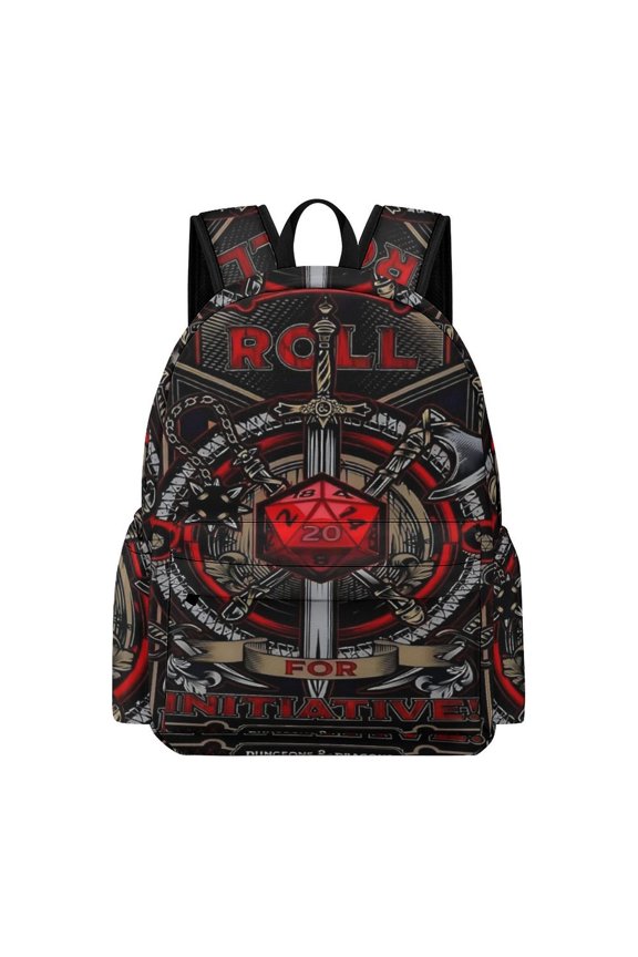 DND Dungeons And Dragons Backpacks Travel Laptop Backpack Lightweight Bookbags Casual Daypack