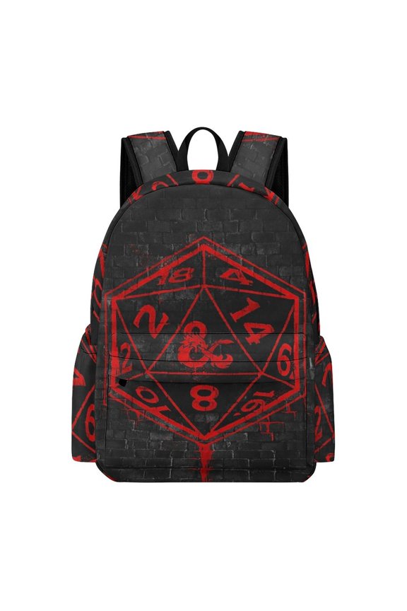 DND Dungeons And Dragons Backpacks Travel Laptop Backpack Lightweight Bookbags Casual Daypack