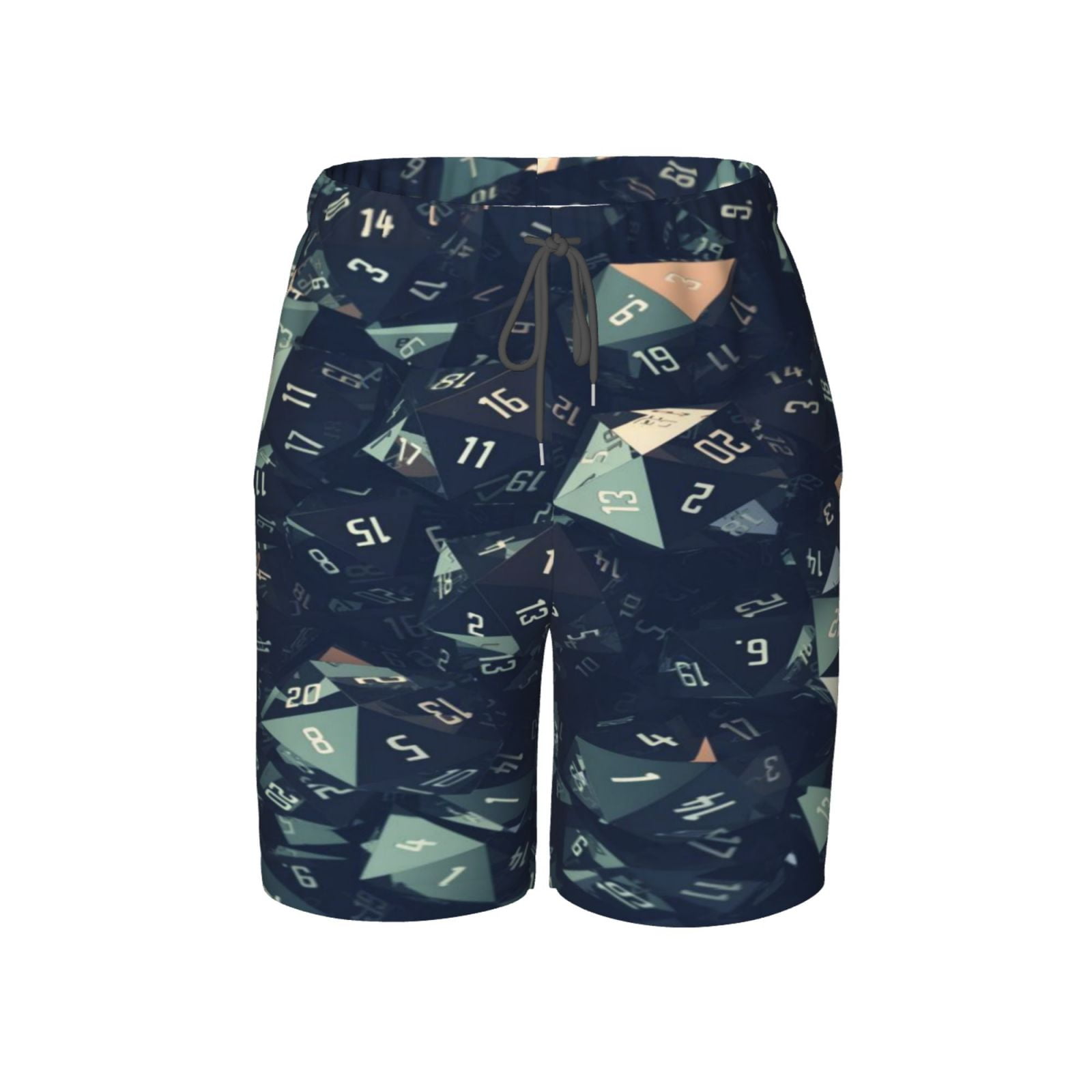 DND Dungeons And Dragons Boys Swim Trunks with Mesh Liner Bathing Suits