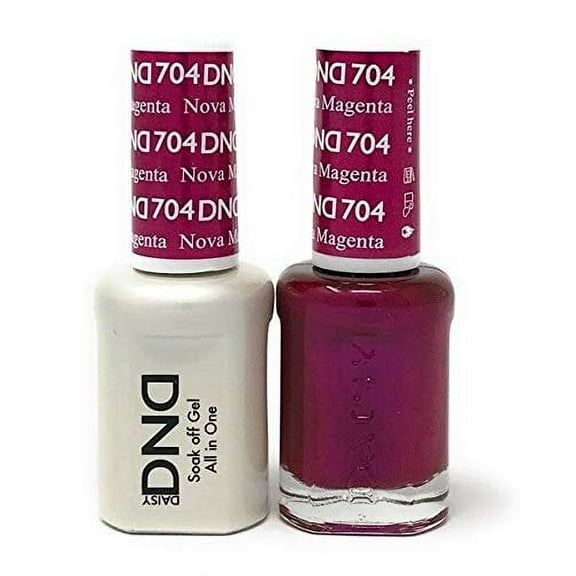 DND Duo 704 Nova Magenta Gel & Matching Polish Set - DND Gel & Lacquer