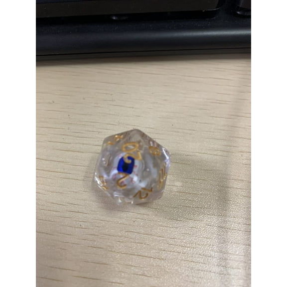 DND Eyeball Dice with Metal Box, Byhoo DND Dice Box for Dungeons and Dragons, 5e DND Accessories Board Game Unique Dice Gift for RPG Starter Beginner, Larger Bloodshot Eyeball Dice, D20, Dice Holder