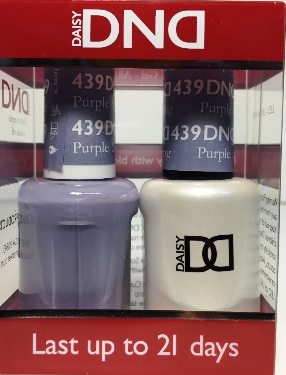 DND - Gel Lacquer - Purple Spring - #439 - Walmart.com