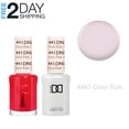DND Gel Nail Polish & Nail Lacquer Set Soak Off Duo Set 441 Clear