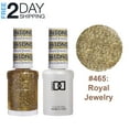 thumbnail image 1 of DND Gel Nail Polish & Nail Lacquer Set Soak Off Duo Set - #465 Royal Jewelery, 0.5 oz, 1 of 4