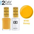 thumbnail image 1 of DND Gel Nail Polish & Nail Lacquer Set Soak Off Duo Set - #745 Honey, 1 of 4