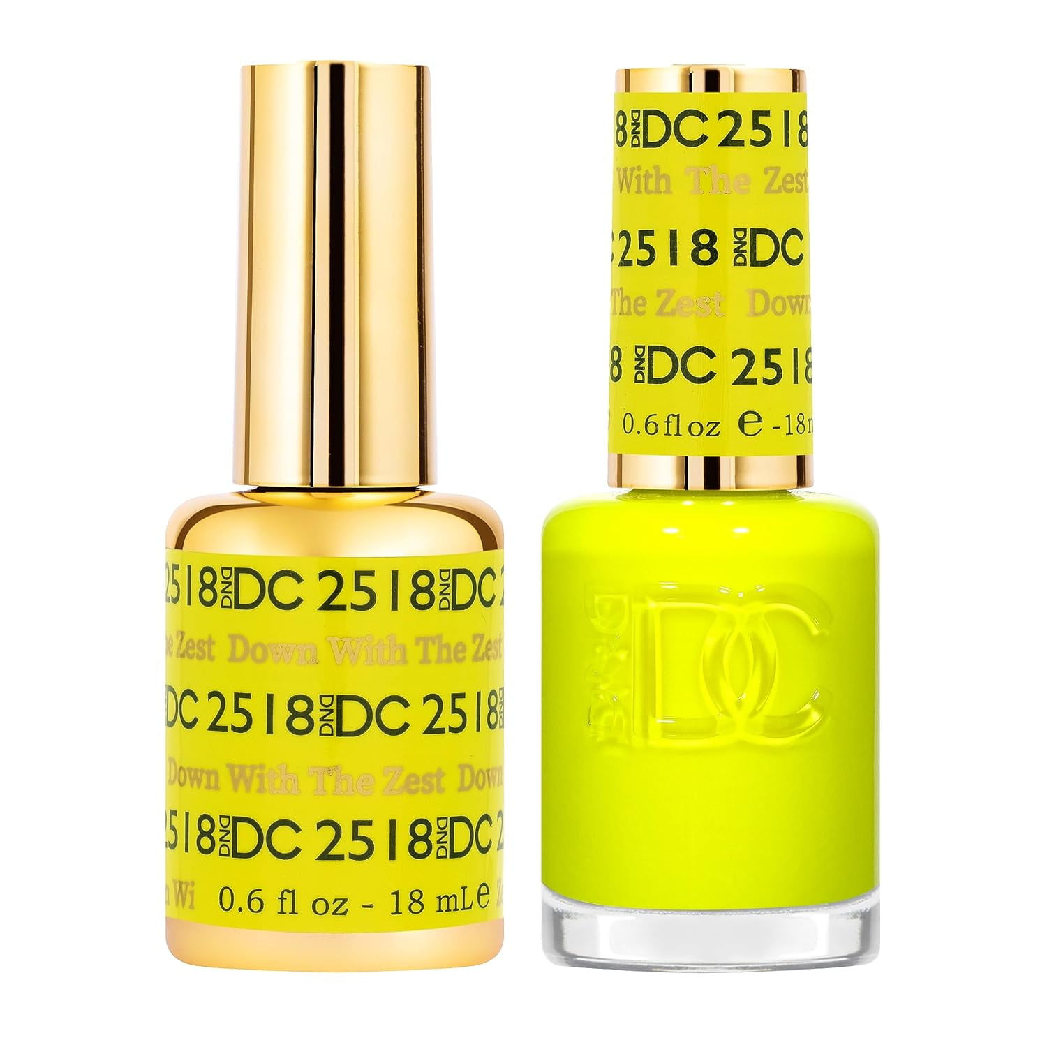 DND Gel Polish Set - 1 each of Gel Polish and Nail Polish, 2518 Down ...