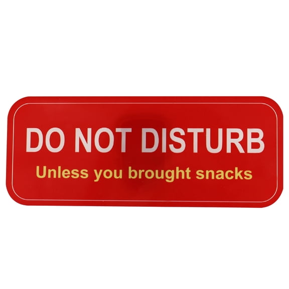 Do Not Disturb Monitor Sign, 2 x 5 in