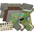 DND Map Starter Kit for Dungeons & Dragons Game 22\u201d x 26" Double Sided, Wet/Dry Erase