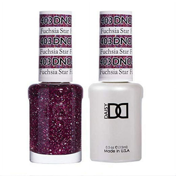 DND Match UV Gel + Nail Polish #403 Fuchsia Star