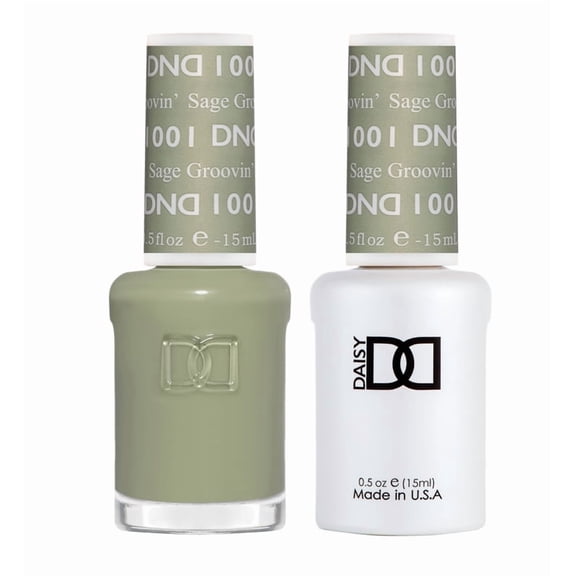 DND Match UV Gel + Nail Polish #1001 Sage Groovin