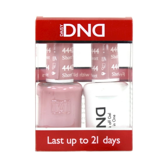DND Nail Polish Gel & Matching Lacquer Set (444 - Short "N" Sweet)