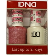 DND Nail Polish Gel & Matching Lacquer Set 461 - Pretty In Pink