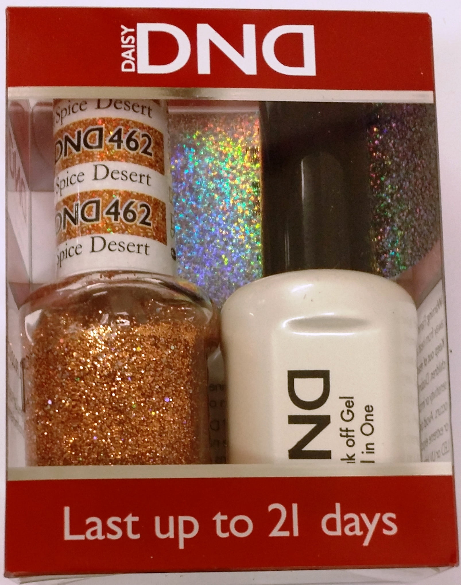 DND Nail Polish Gel & Matching Lacquer Set (462 - Spice Desert