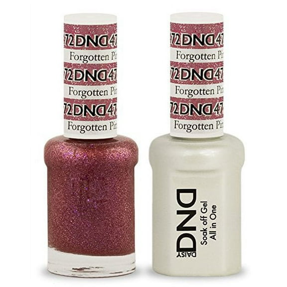 DND Nail Polish Gel & Matching Lacquer Set (472 - Forgotten Pink)