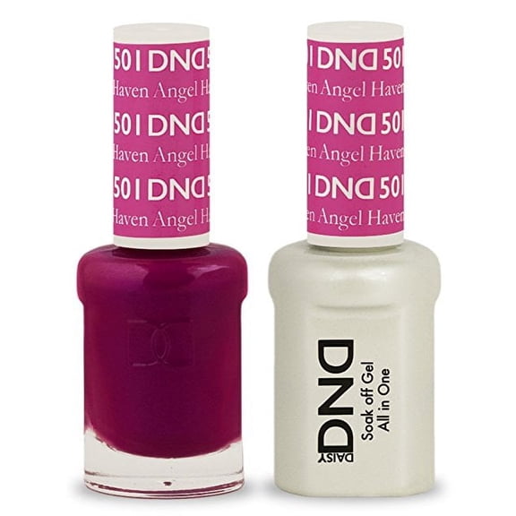 DND Nail Polish Gel & Matching Lacquer Set (501 - Haven Angel)