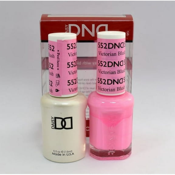 DND Nail Polish Gel & Matching Lacquer Set (552 - Victorian Blush)