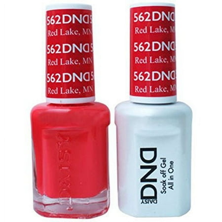 DND Nail Polish Gel & Matching Lacquer Set (562 - Red Lake, MN)