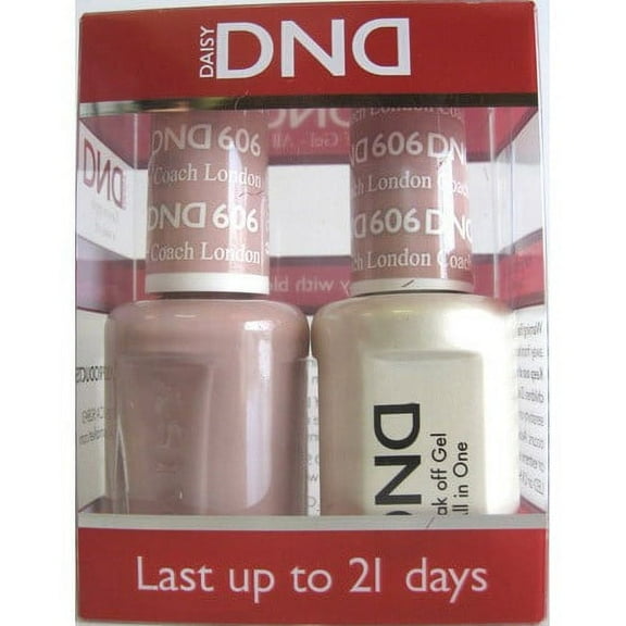 DND Nail Polish Gel & Matching Lacquer Set - 606 London Coach