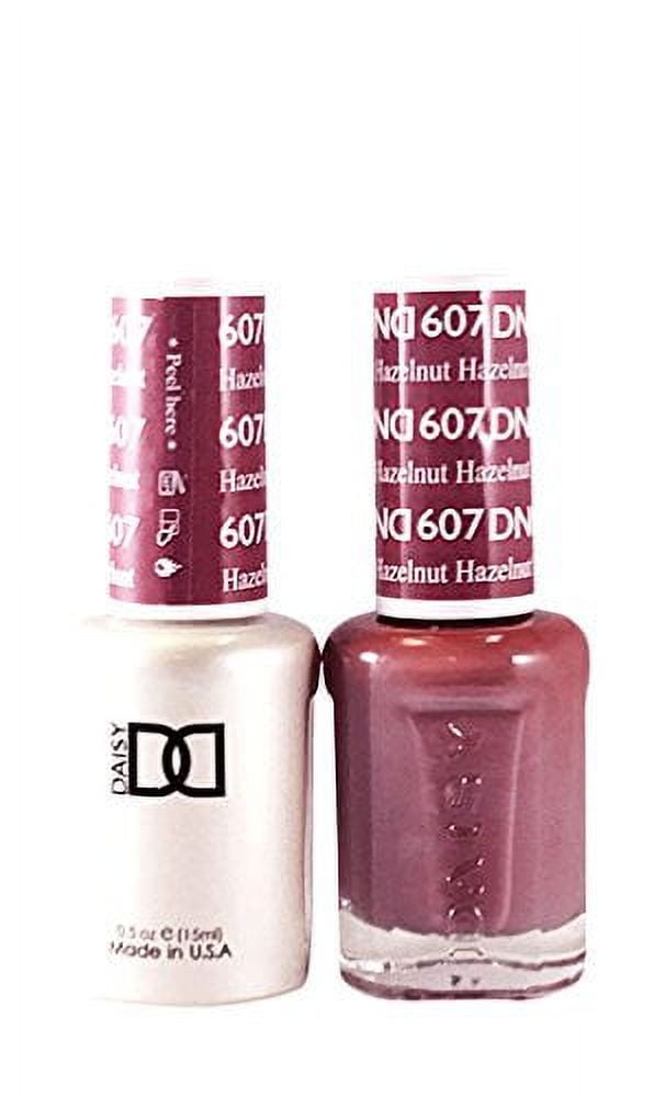 DND Nail Polish Gel & Matching Lacquer Set (607 Hazelnut)