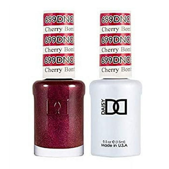 DND Nail Polish Gel & Matching Lacquer Set - 699 CHERRY BOMB