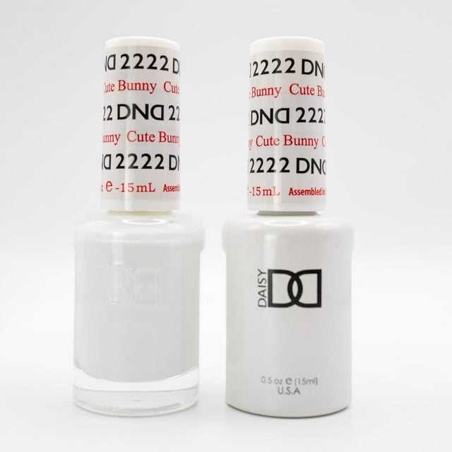 DND Nail Polish Gel & Matching Lacquer Set Duo 2222 Cute Bunny