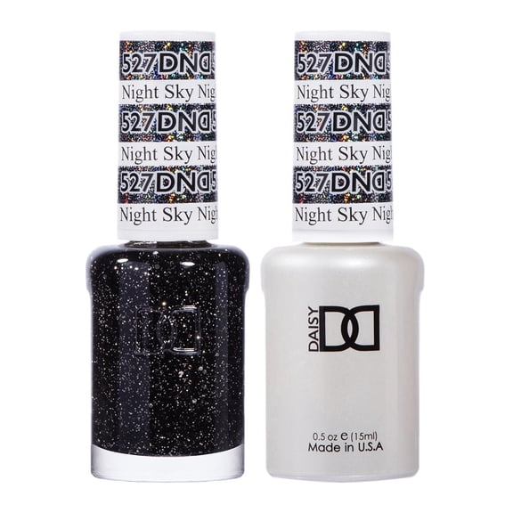 DND Nail Polish Gel & Matching Lacquer Set Duo 527 Night Sky