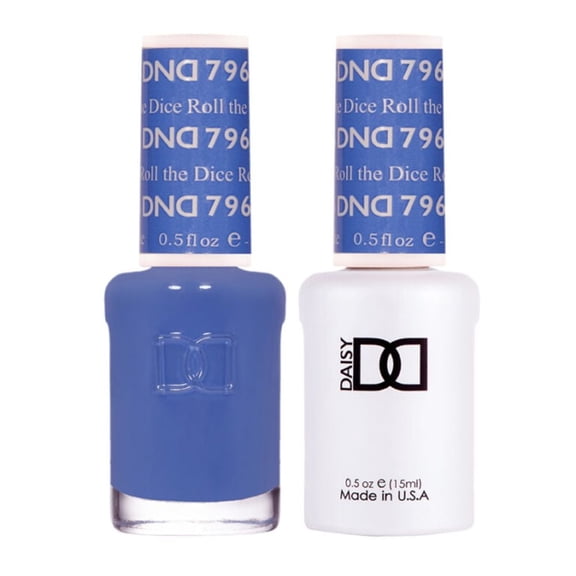 DND Nail Polish Gel & Matching Lacquer Set Duo 796 Roll The Dice