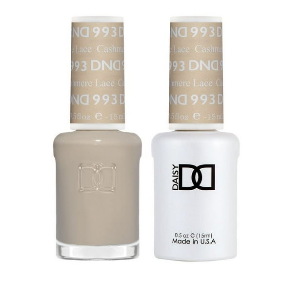 DND Nail Polish Gel & Matching Lacquer Set Duo 993 Cashmere Lace