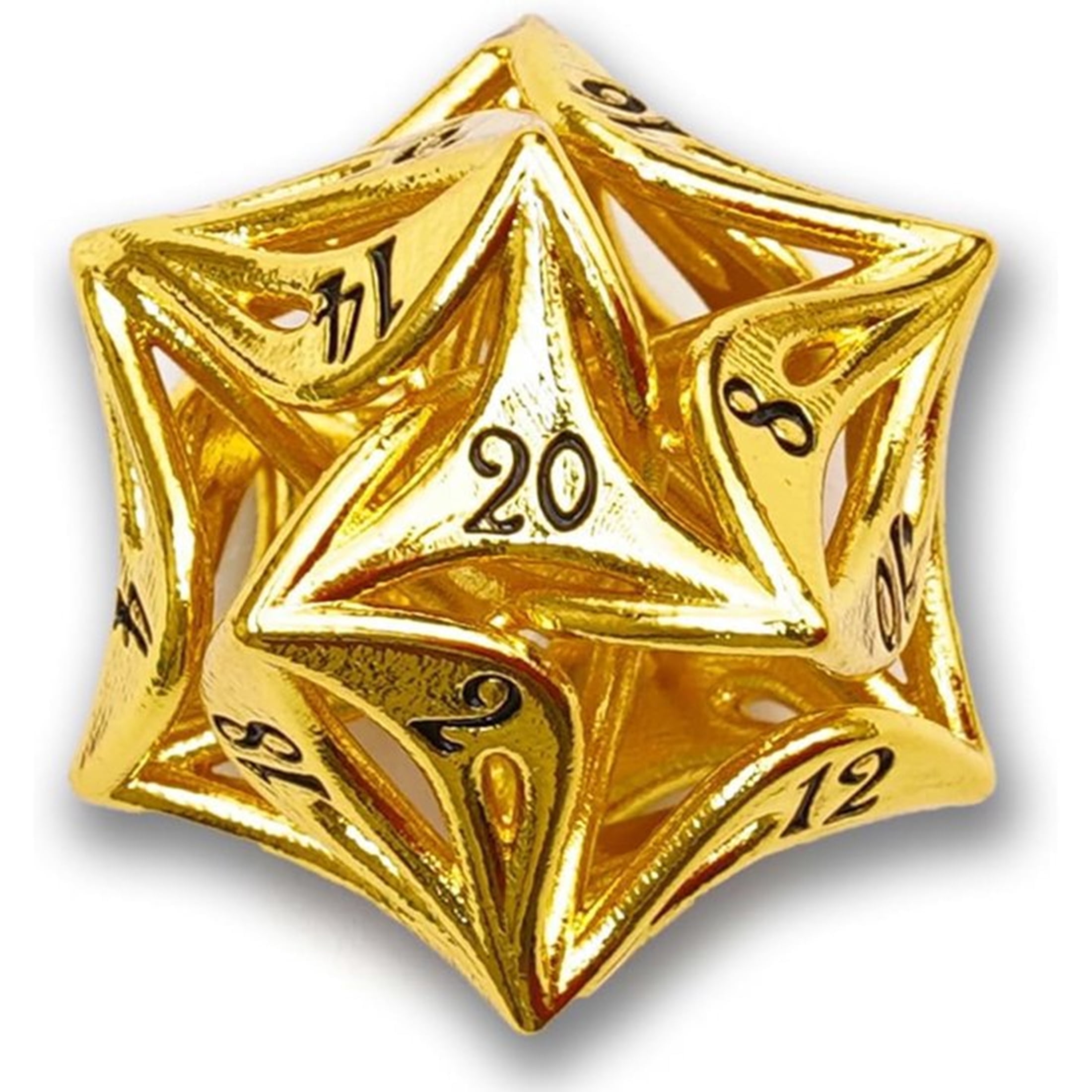 Metal Hollow Dice Role Playing Game Set