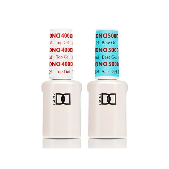 DND Soak Off Gel Top Coat & Base Coat Duo 0.5 oz