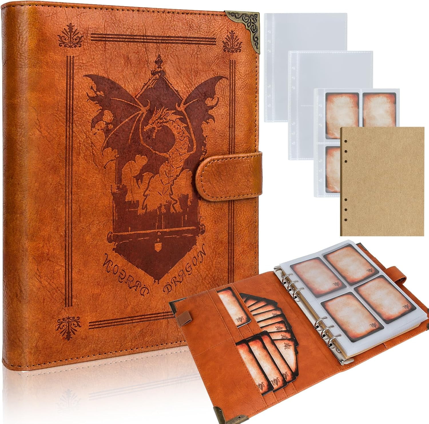dungeons and dragons card sleeves Dragon Shield (Matte Petrol Licensed for use by Arcane Tinmen. Old School Dungeon Sleeves for