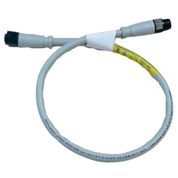 DNDF31A-M005 Cable Assembly MC/MIC 5P M/MFE 0.5M 90/ST DROP, 1300390590