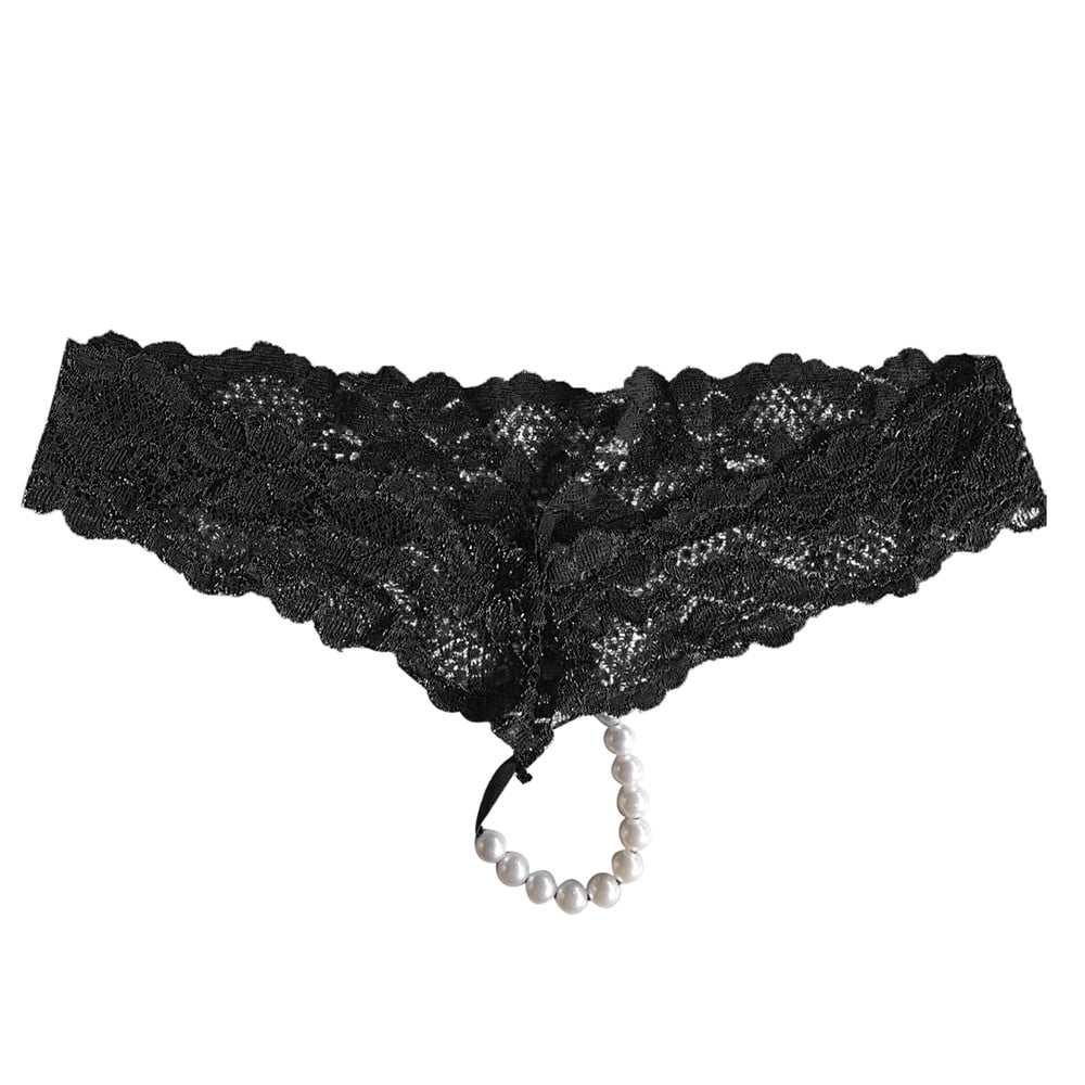 DNDKILG Stretch Panties for Women Lace Underwear Sexy T-Back
