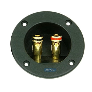 Tongze 4PCS 3.5" Speaker Box Terminal Cup, Spring Round