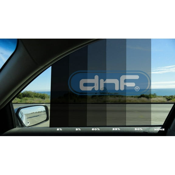 DNF 100FT 1 PLY 50 Ft Window Tint Film Black  35% Shade 36" X50 FT For Car/ Home/ Commercial Building