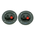 thumbnail image 1 of DNF (2 Pack ) 3" Round Push Spring Speaker Box Terminal Cup, 1 of 4