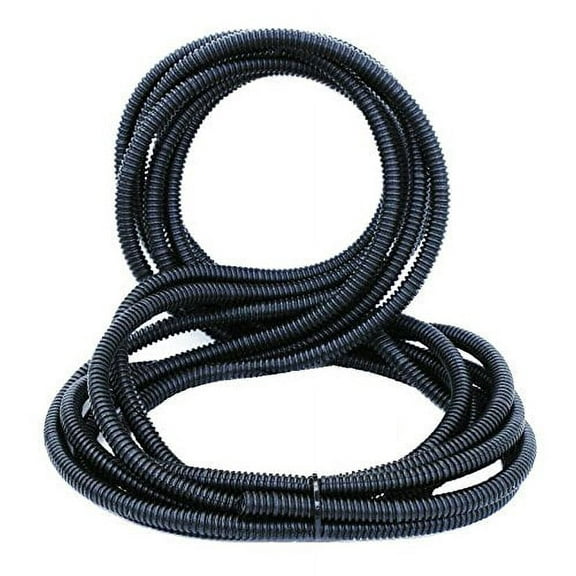 DNF 20 Feet FT 1/4" Split Wire Loom Conduit Polyethylene Tubing Car Audio Install,wire loom tubing, sleeve, sheathing, cover, ribbed for strength. Automobile, Motorcycle, RV, Trailer, Electronics