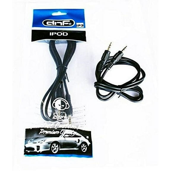 DNF 20 Pack 5 Feet 3.5mm Auxiliary Cord Male Car Aux Stereo Audio Cable PC iPod MP3