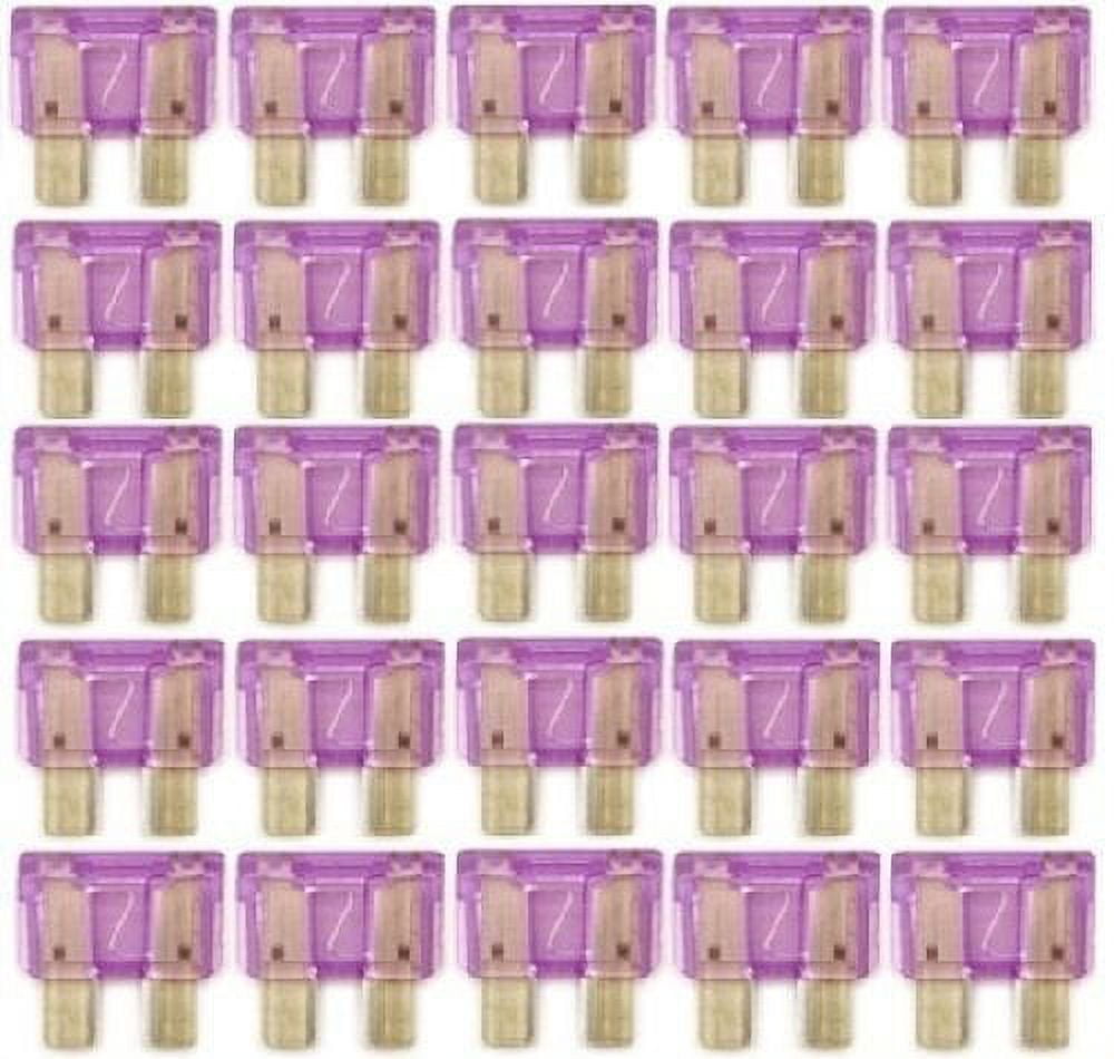 Fuse Box Replacement Fuses ATC Blade Style Fuses - 3 Amp, Pack Of 50, For Cars, Trucks, Automotive Use Atc Fuses - Foto 2