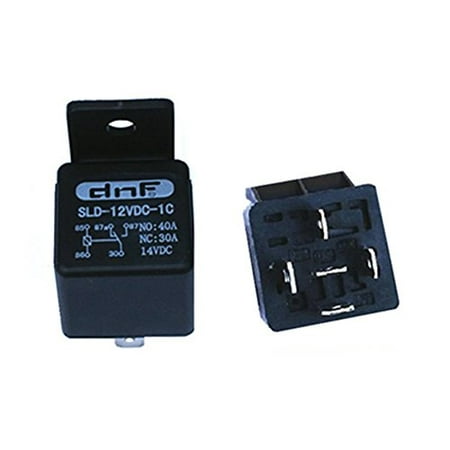 DNF (5 Pack) 30/40 AMP 12V Bosch Style SPDT Relay