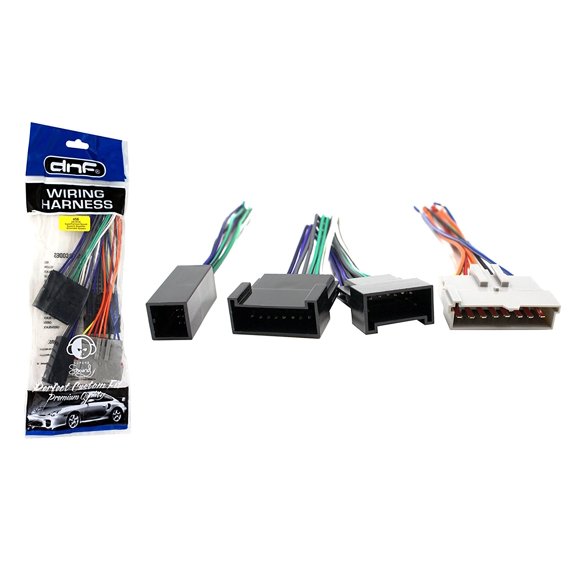 DNF Aftermarket Wiring Harness for Select Ford, Lincoln, Mercury Vehicles (70-5514) - 100% Copper Wires
