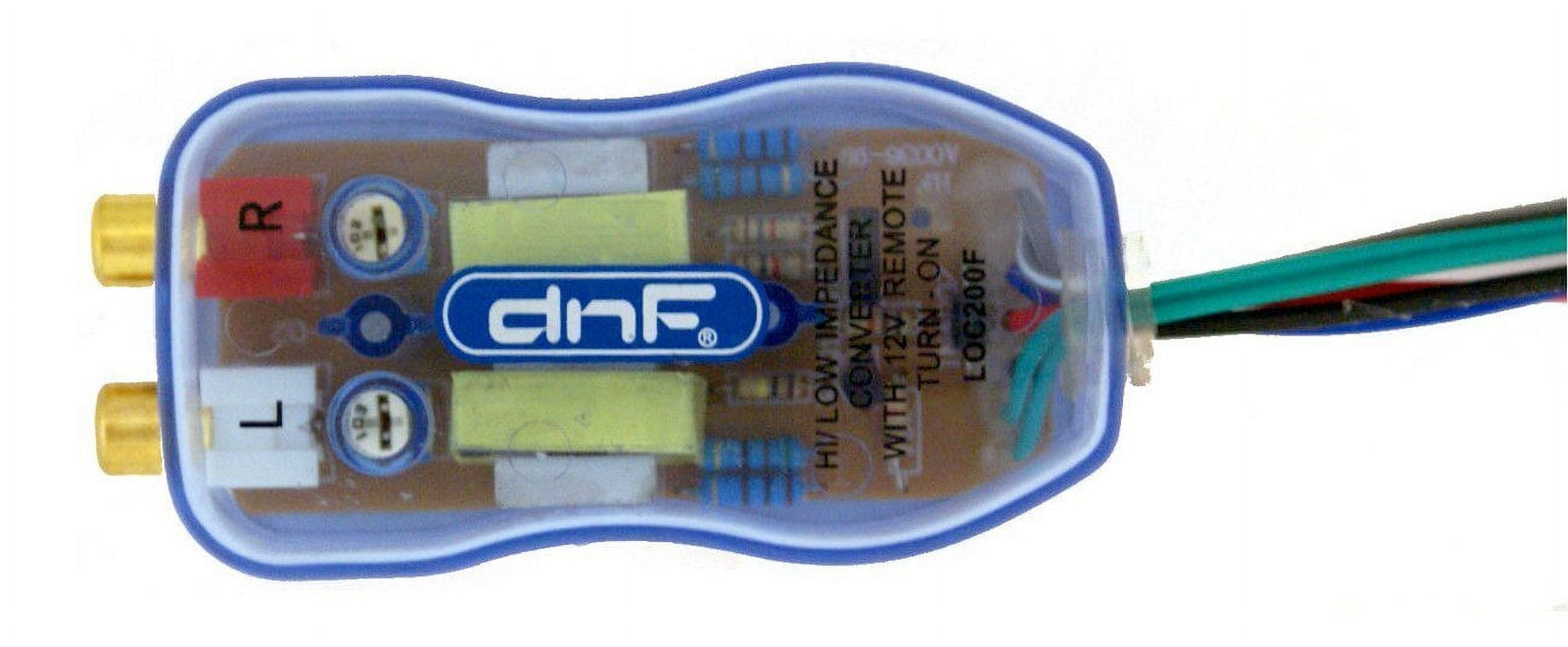 DNF Auto Car Audio Converter RCA Stereo High To Low Adjustable