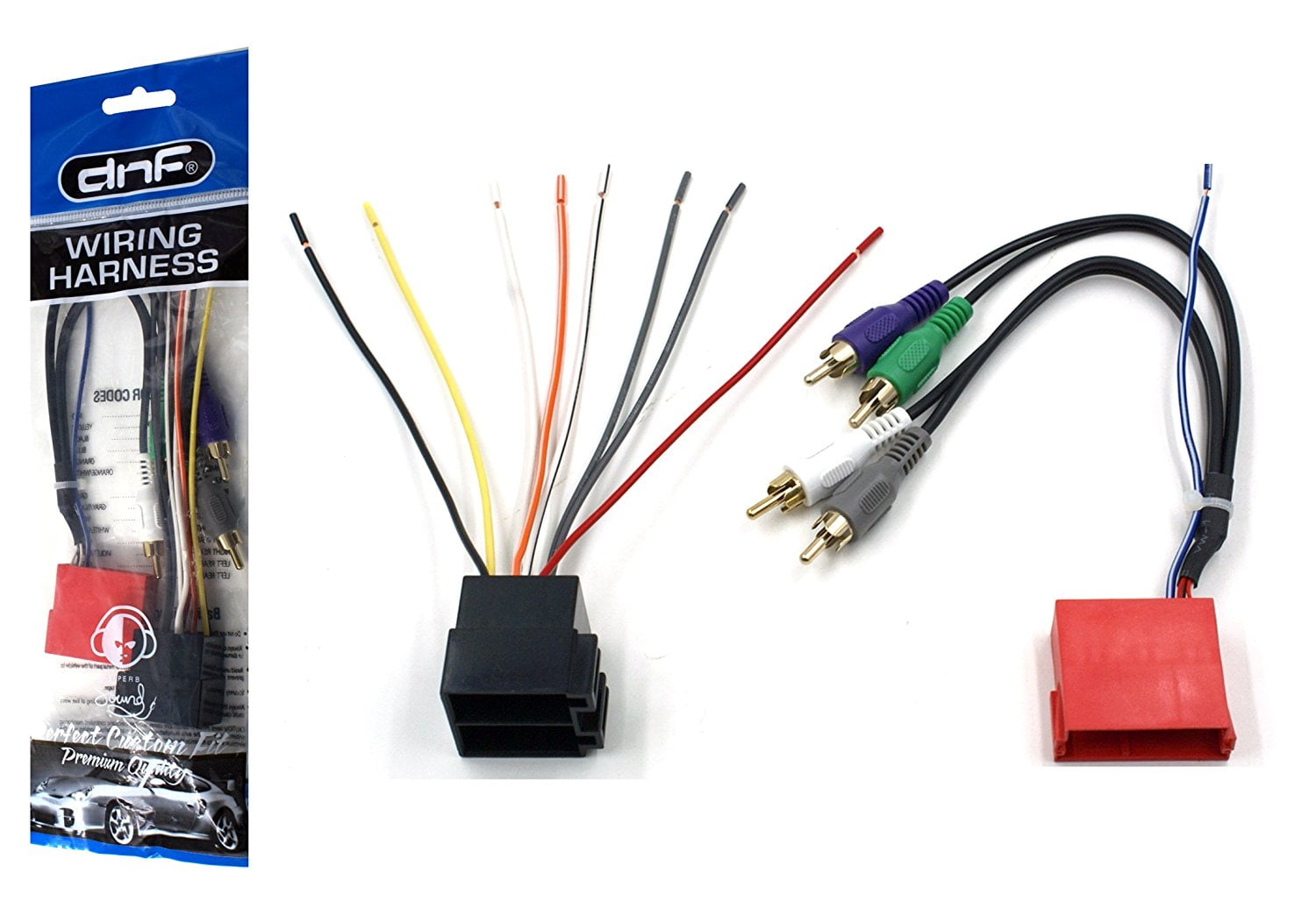DNF Wiring Harness for Aftermarket Stereos and Radios for Select Audi