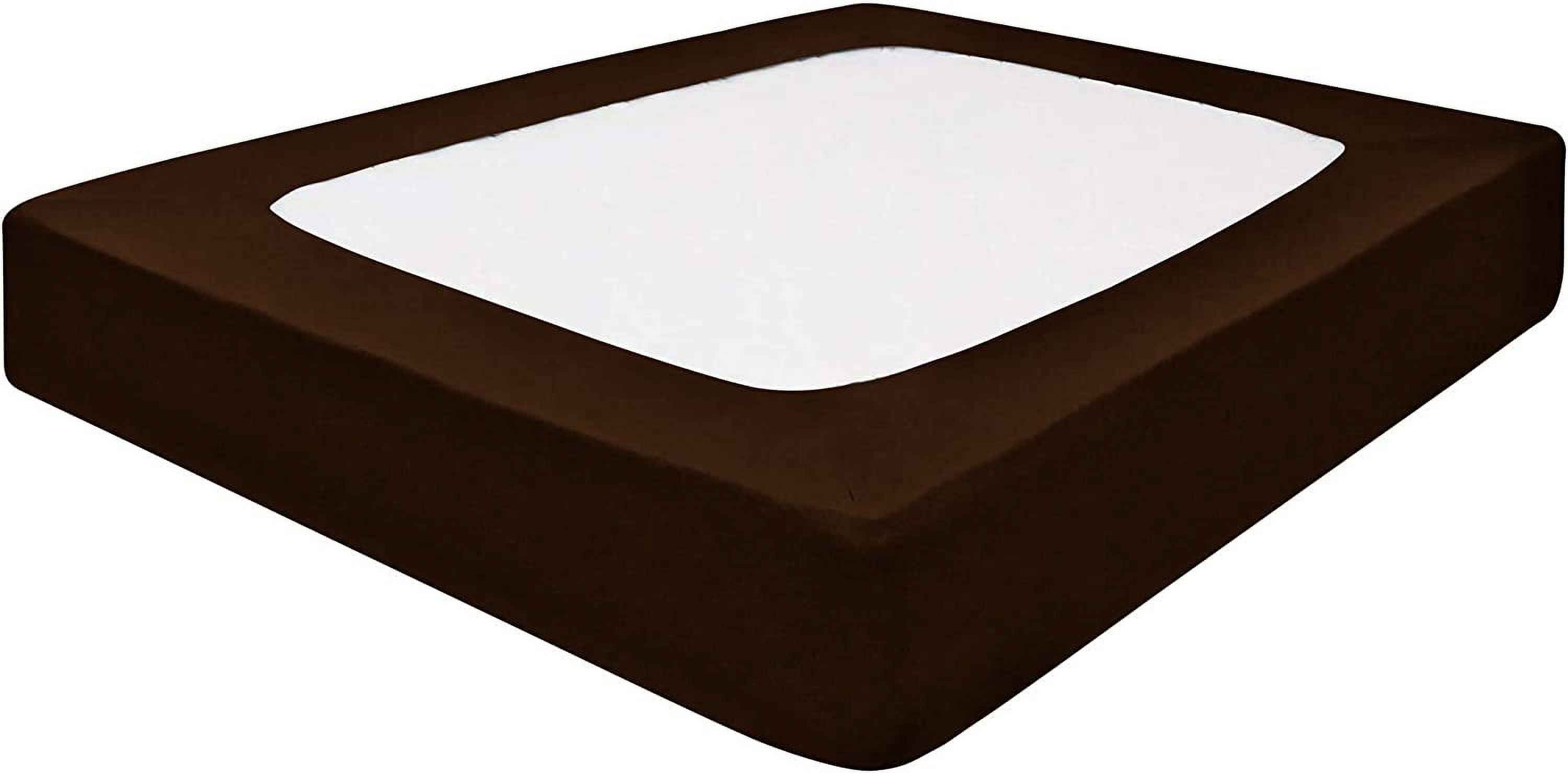 DNG Creations 1 Piece Box Spring Cover 100% Egyptian Cotton Wrap Around ...