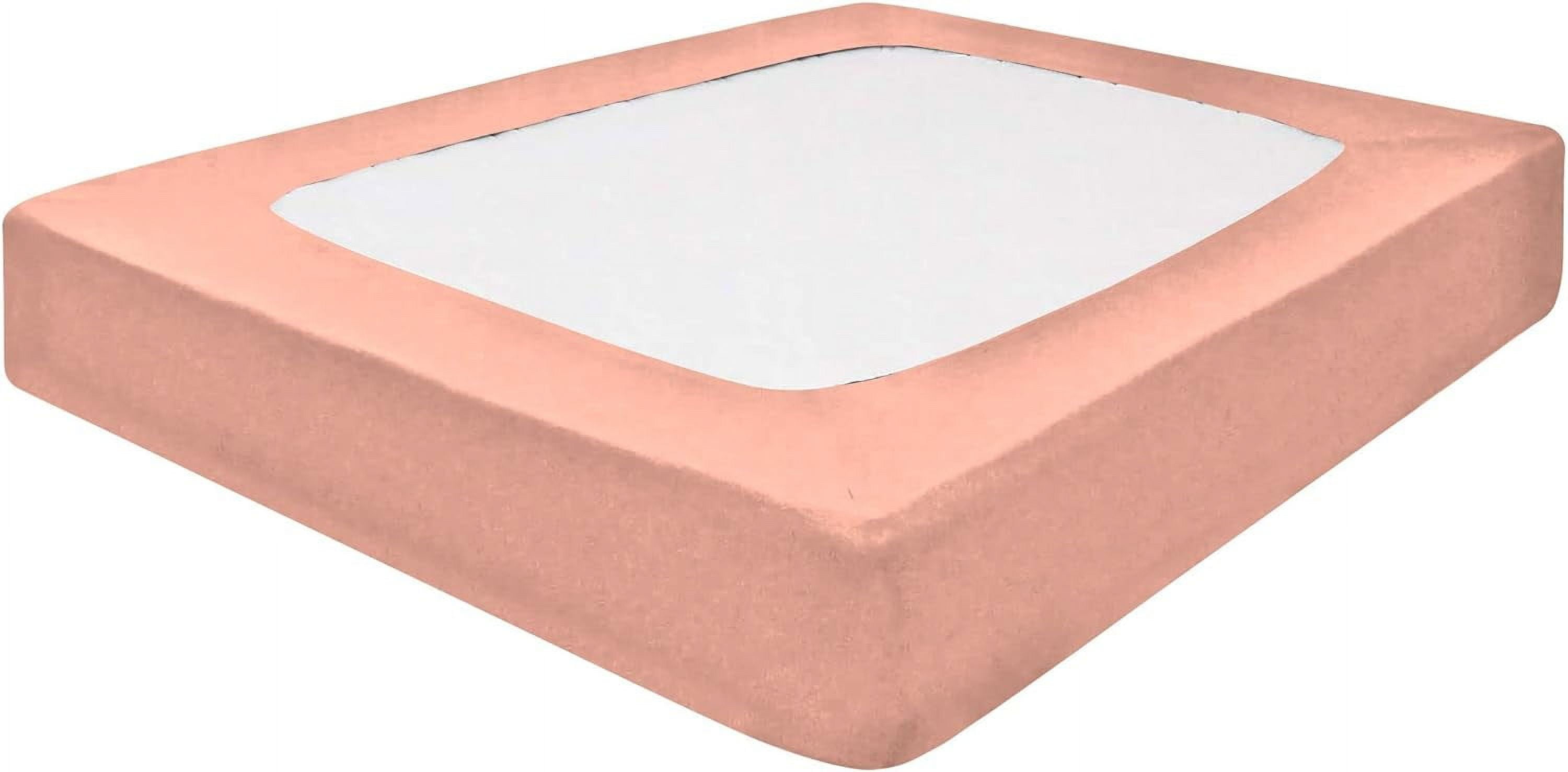DNG Creations 1 Piece Box Spring Cover 100% Egyptian Cotton Wrap Around ...