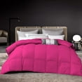 thumbnail image 1 of DNG Creations 1 Piece Damask Stripe Comforter 100% Egyptian Cotton 550 GSM Filling ( Full/Queen Size ) All Season 800 Thread Count - Stripe Hot Pink Colour, 1 of 6