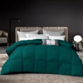 thumbnail image 1 of DNG Creations 3 Piece Damask Stripe Comforter 100% Egyptian Cotton 550 GSM Filling ( Oversized Queen Size ) All Season 800 Thread Count - Stripe Teal Colour, 1 of 6